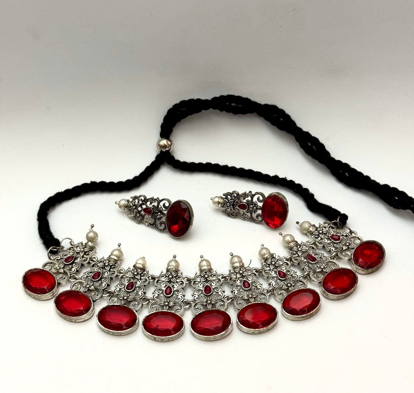 Oxidised Sultana Set