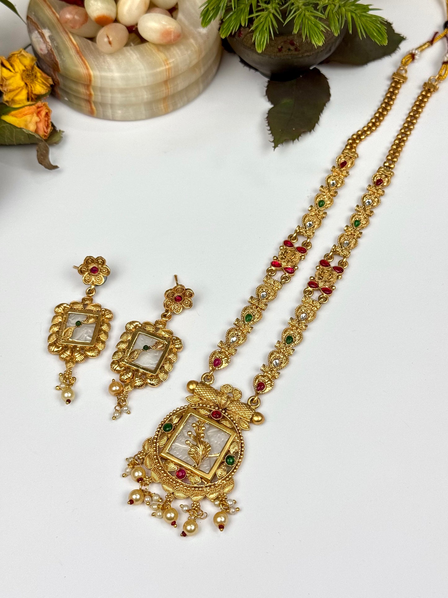 Rajwadi Designer Mala set