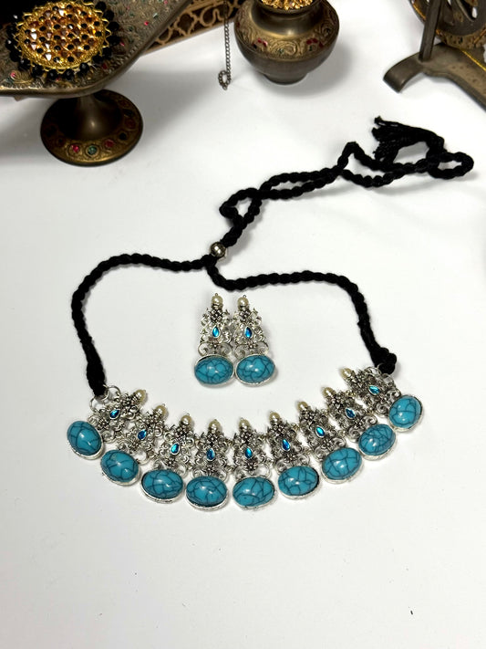 Oxidised Sultana Set