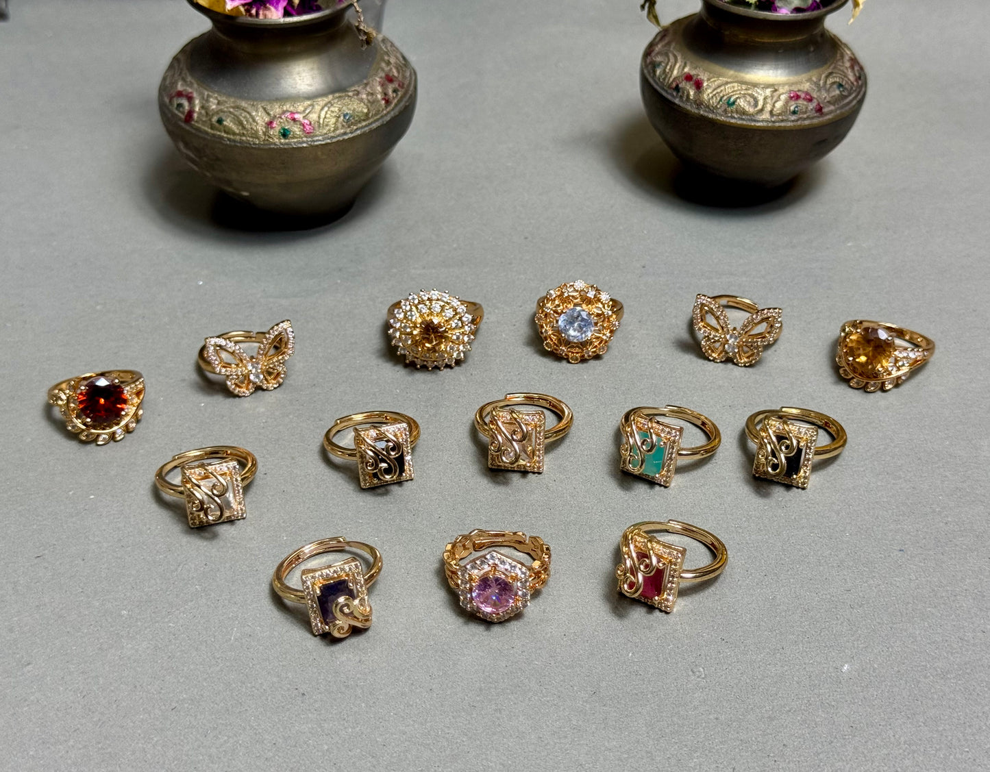 American Diamond 1 karat Rings