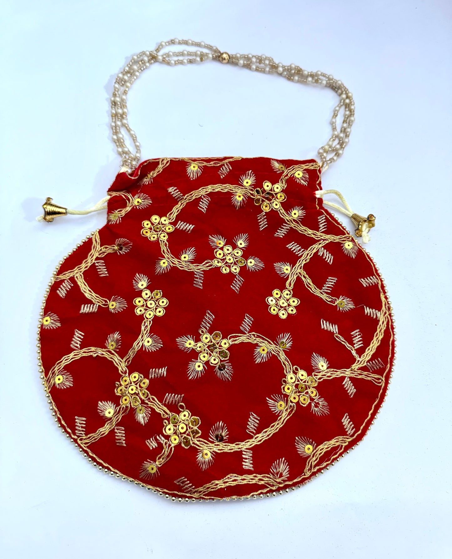 Velvet imported potli bag