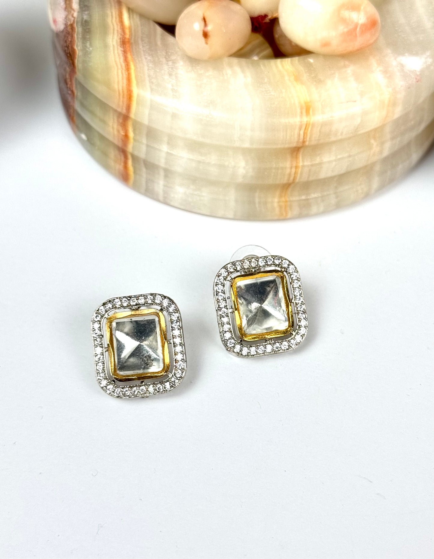 Imported Kundn Zircon Tops