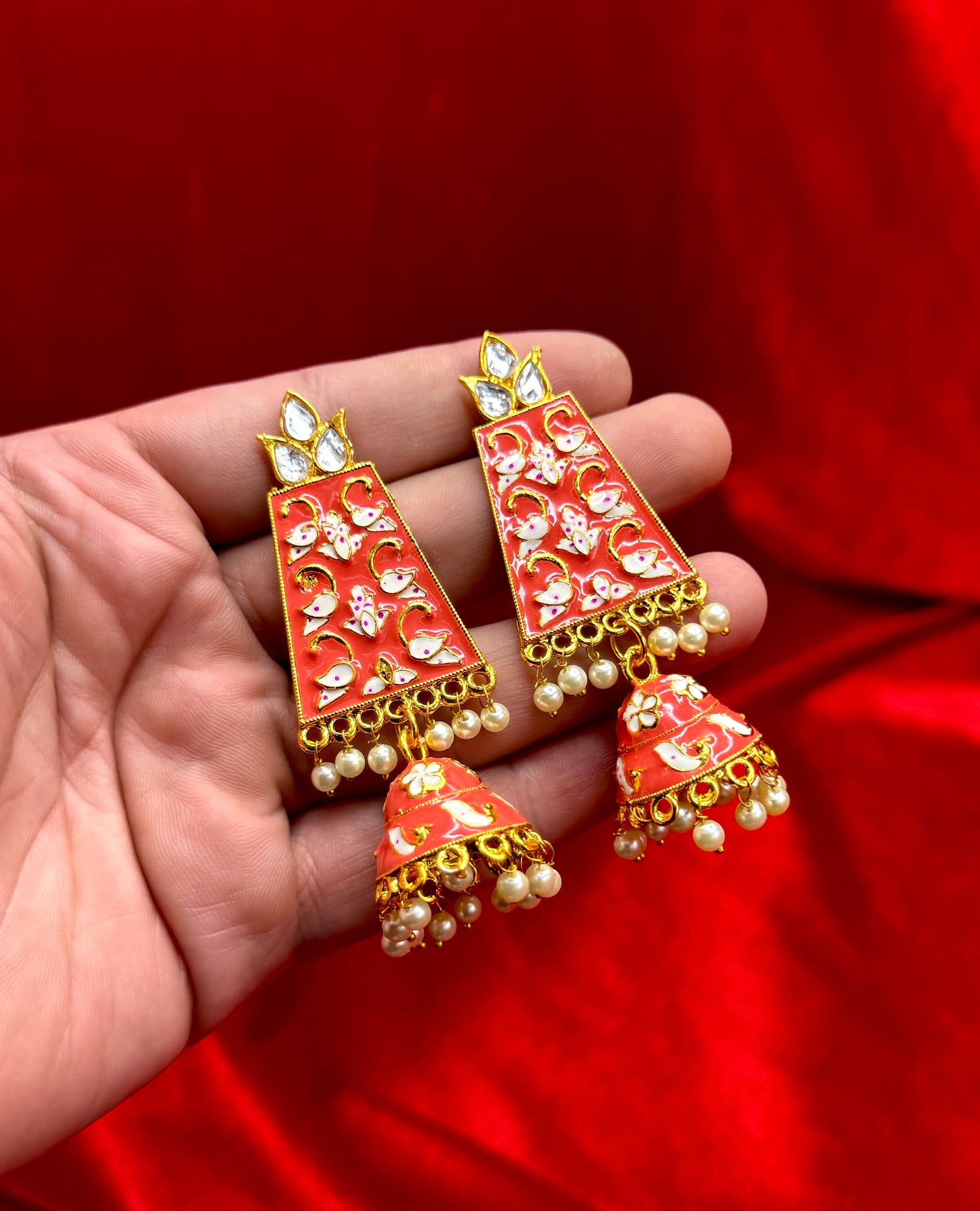 Imported Mina Kundn Earrings
