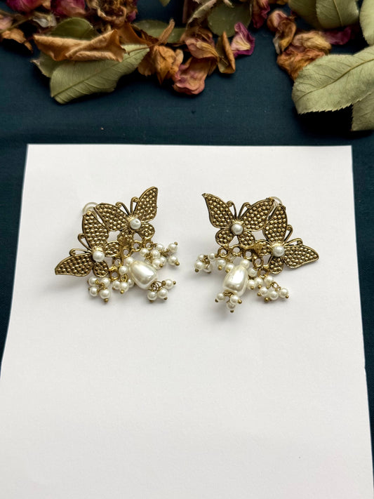 Tribal Butterfly Earrings