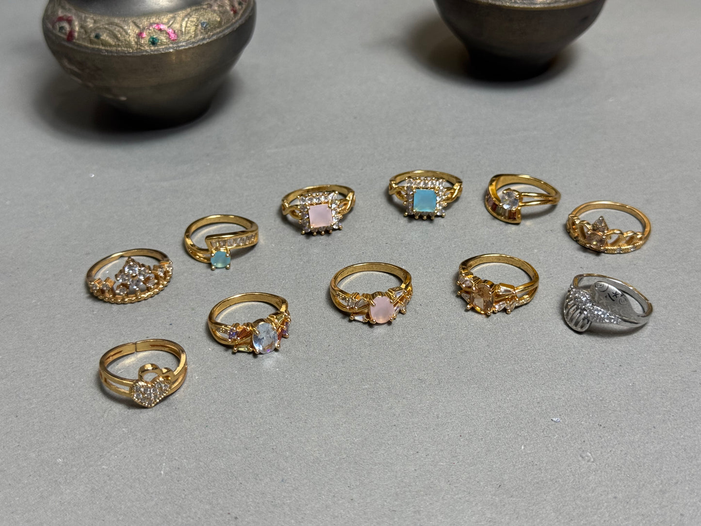 American Diamond 1 karat Rings