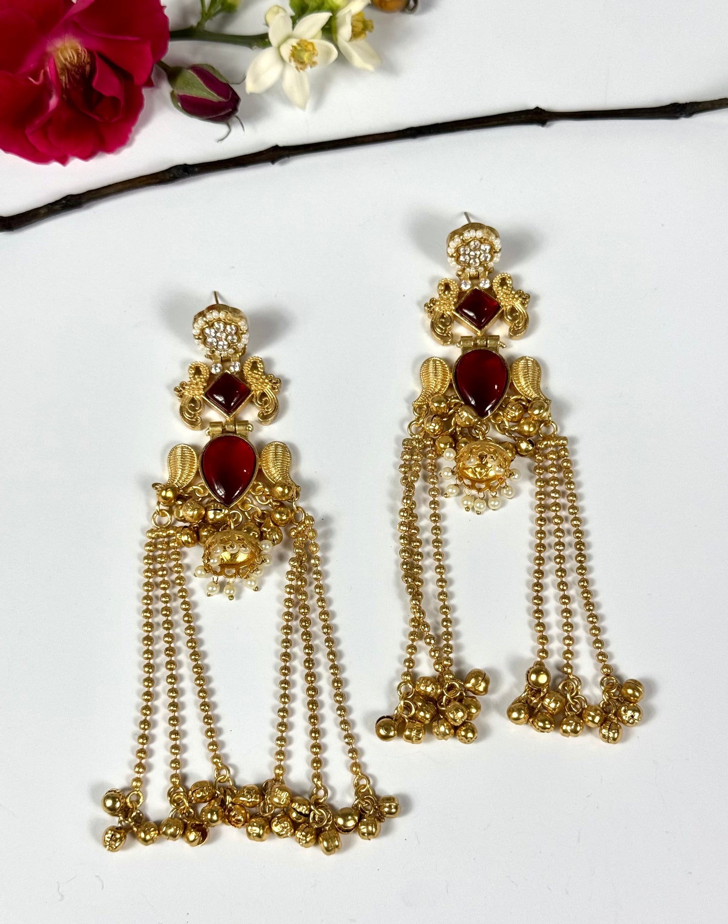 Kasmiri Brass Made Premium Earrings