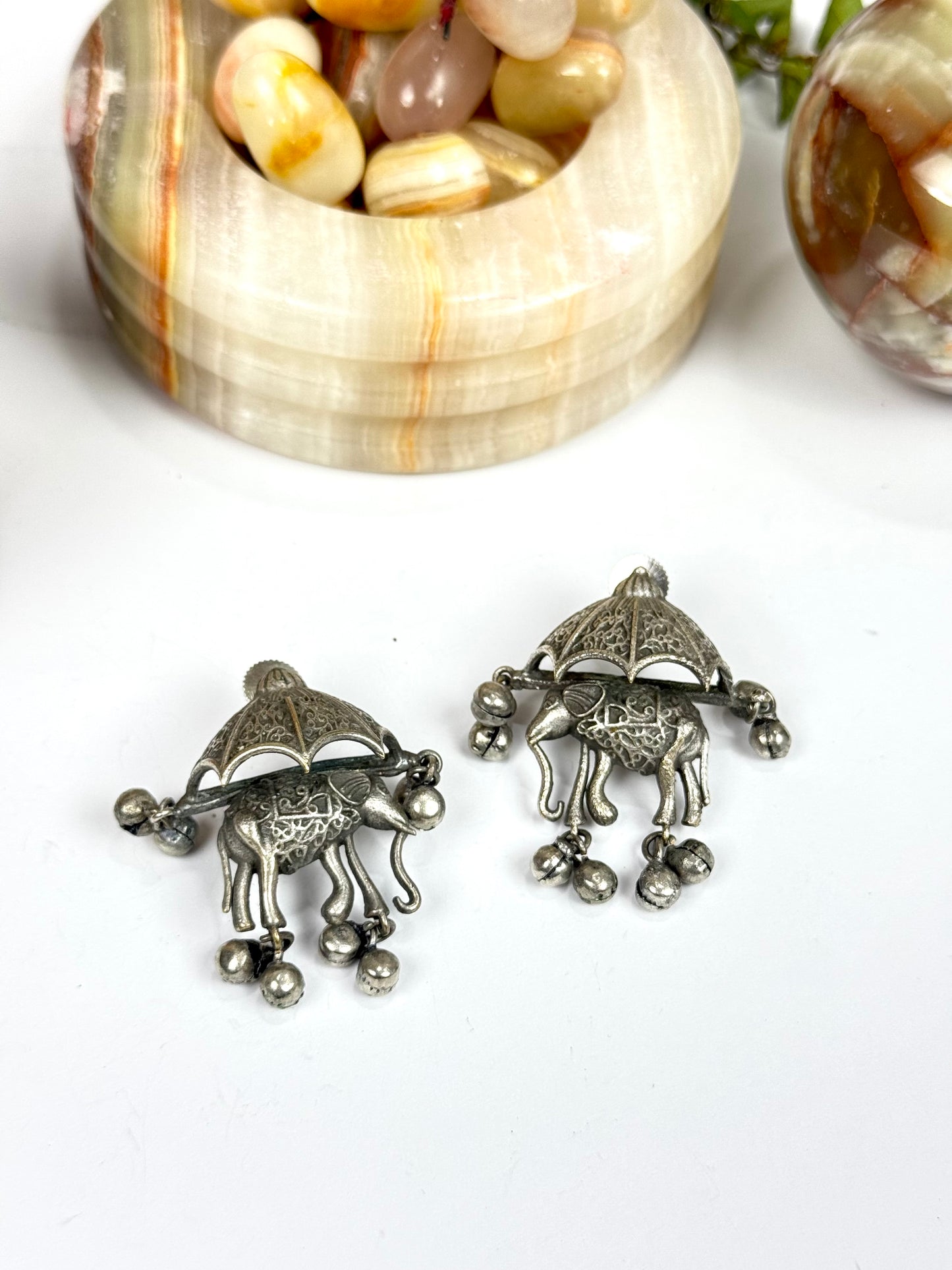 Brass Made premium Oxidised Earrings