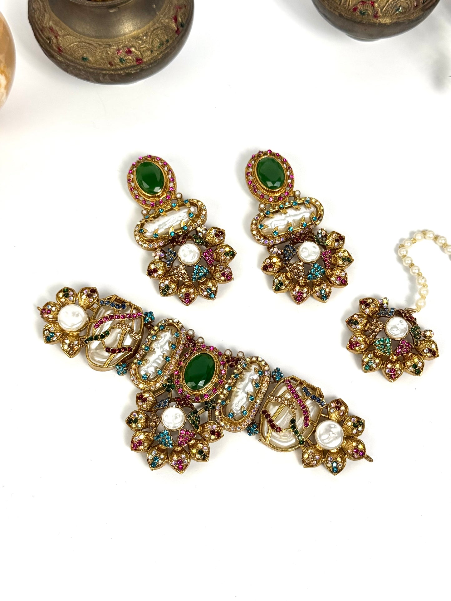 Turkish Aliya Choker set