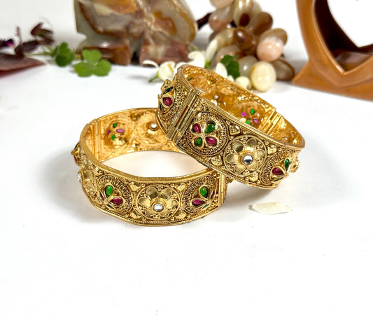 Rajwadi Openable Bangles pair
