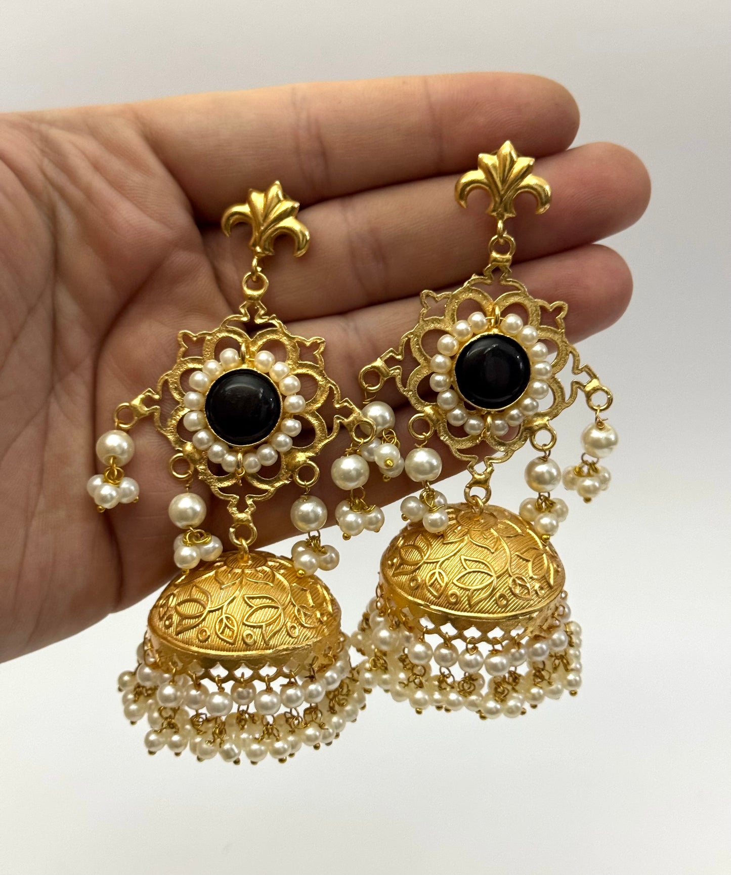 Premium Brass Safeena Jhumka