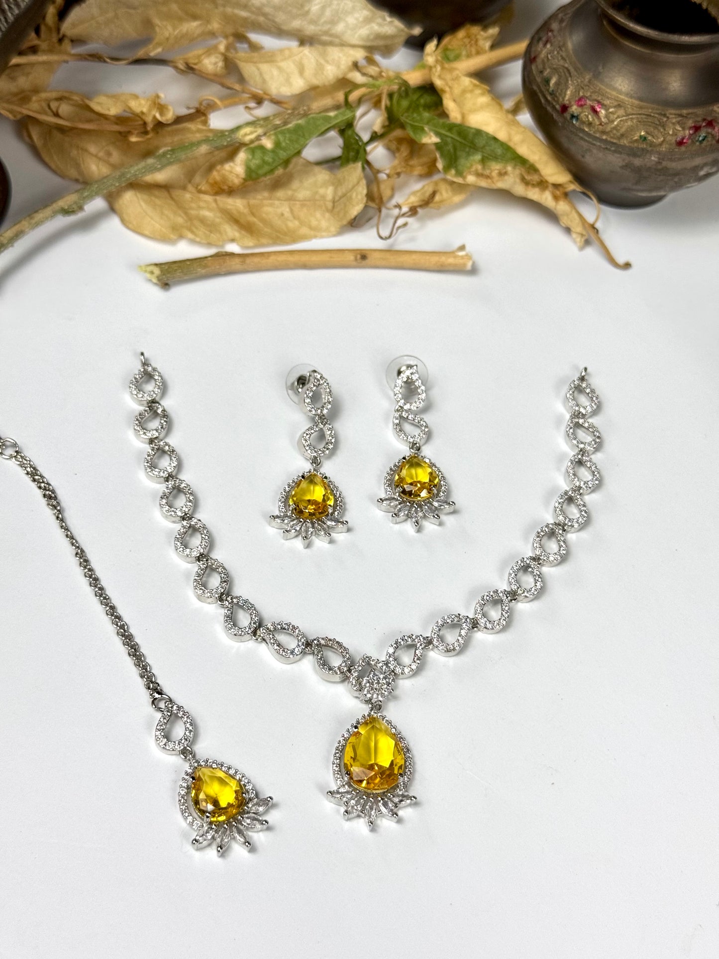 American Diamond 1 karat Set