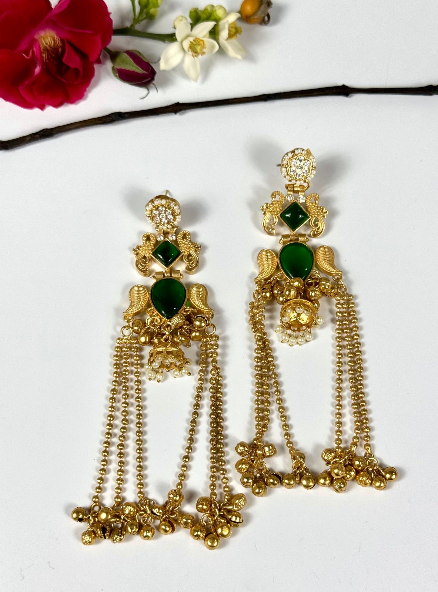 Kasmiri Brass Made Premium Earrings