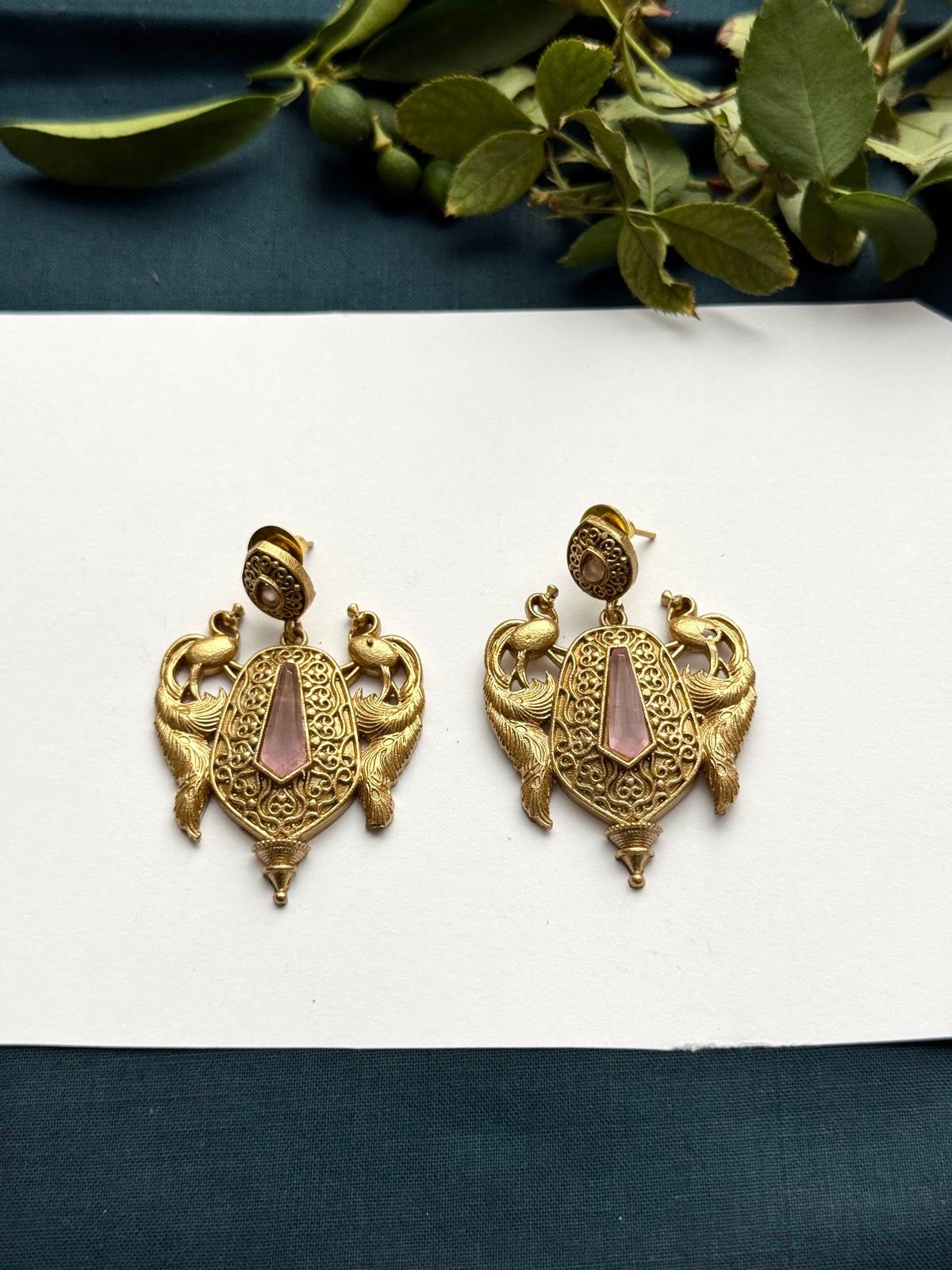 Premium Brass made oxidised Earrings