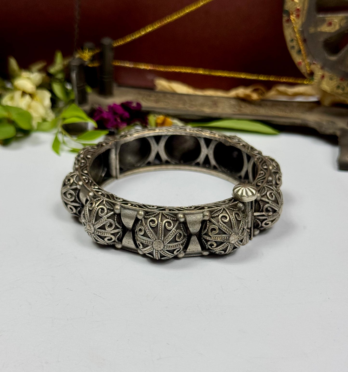 Brass made Sahar Oxidised Bangle