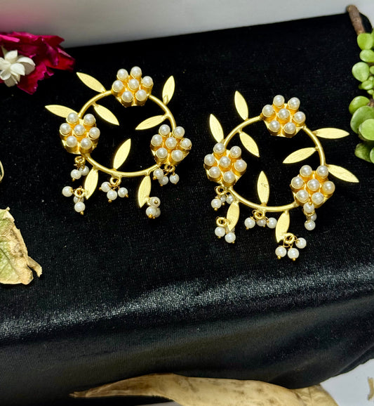 Premium Brass Mahjabeen Earrings