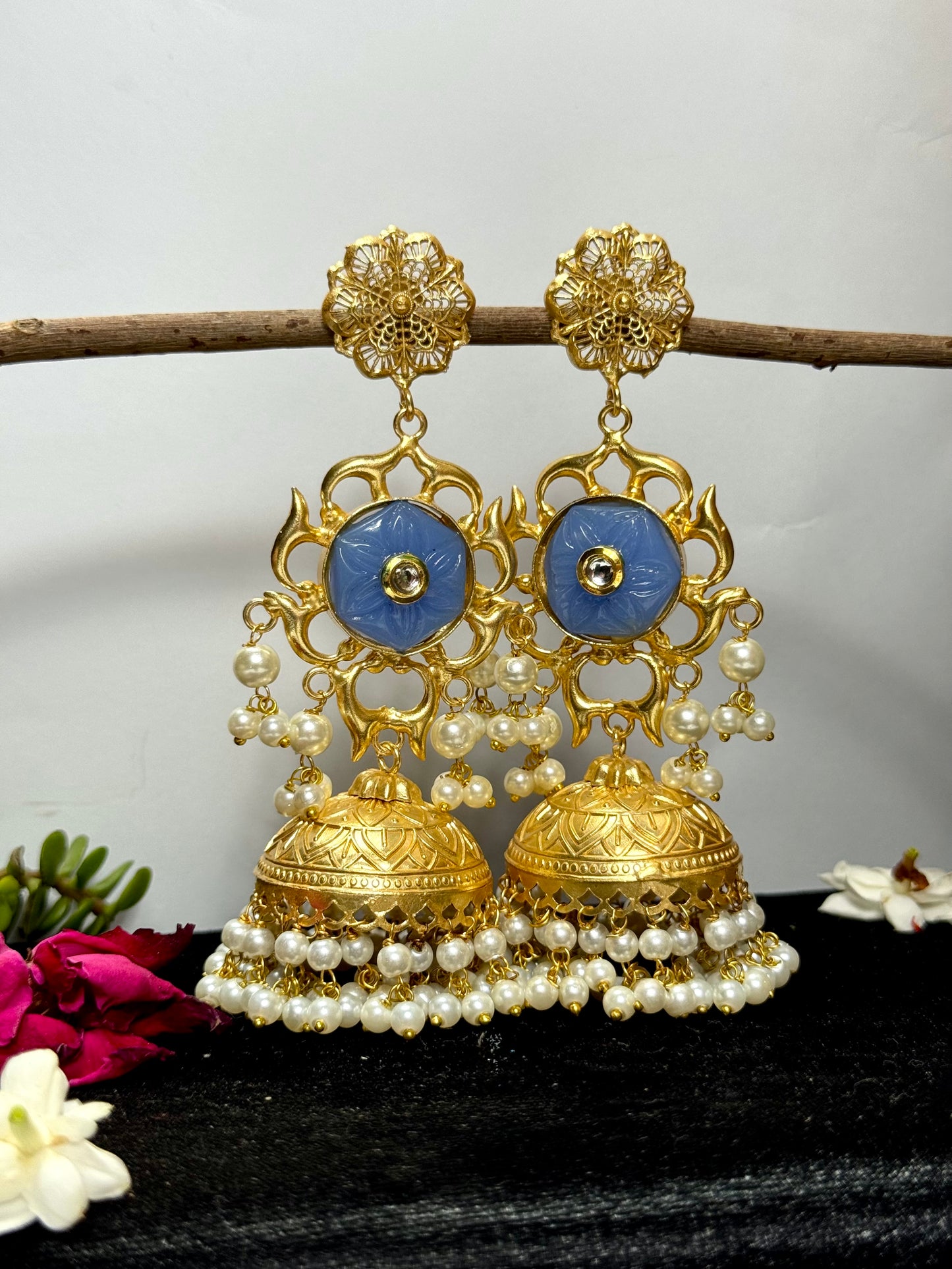 Premium Brass Musarrat Jhumka