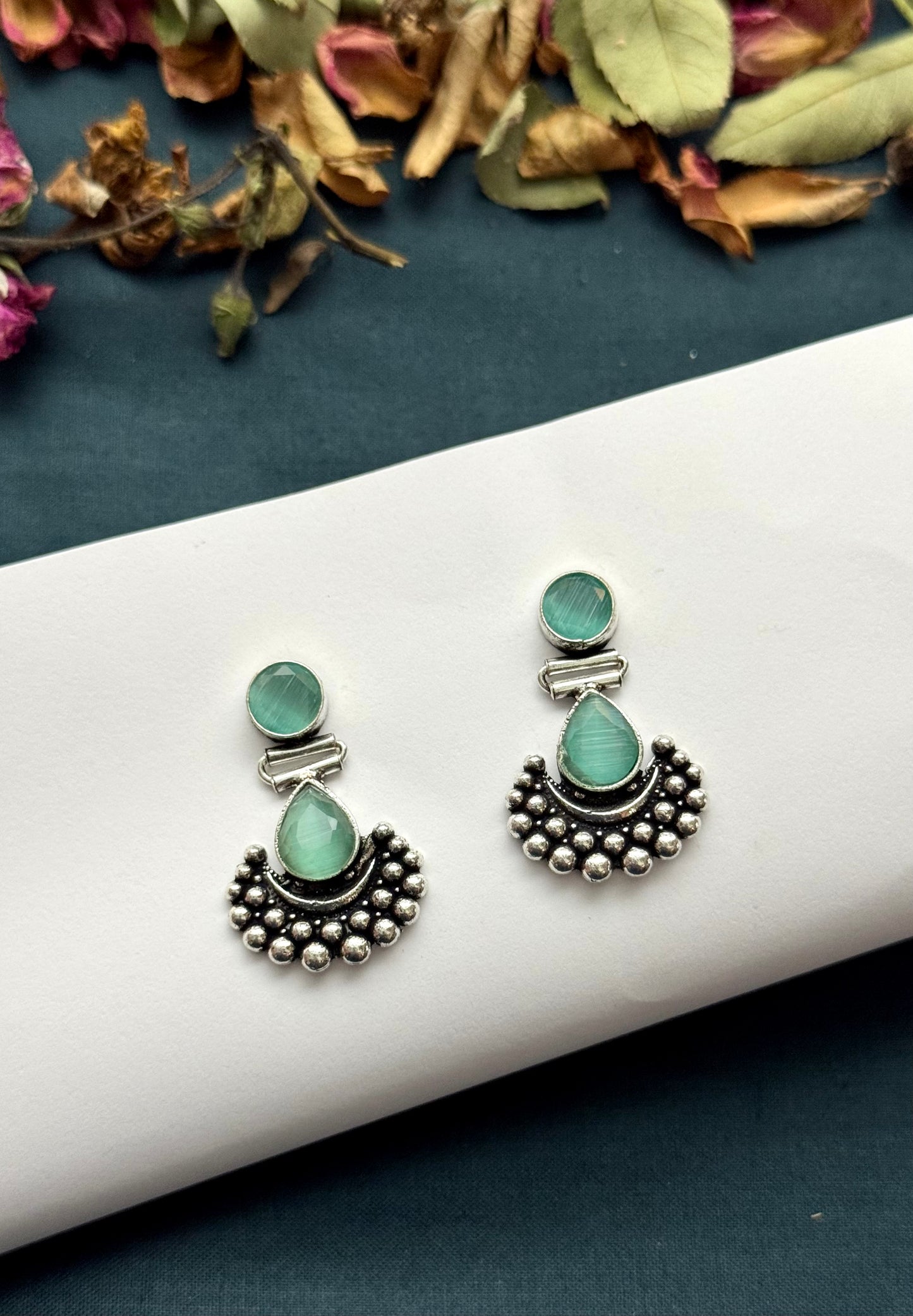 Premium Brass made oxidised Earrings