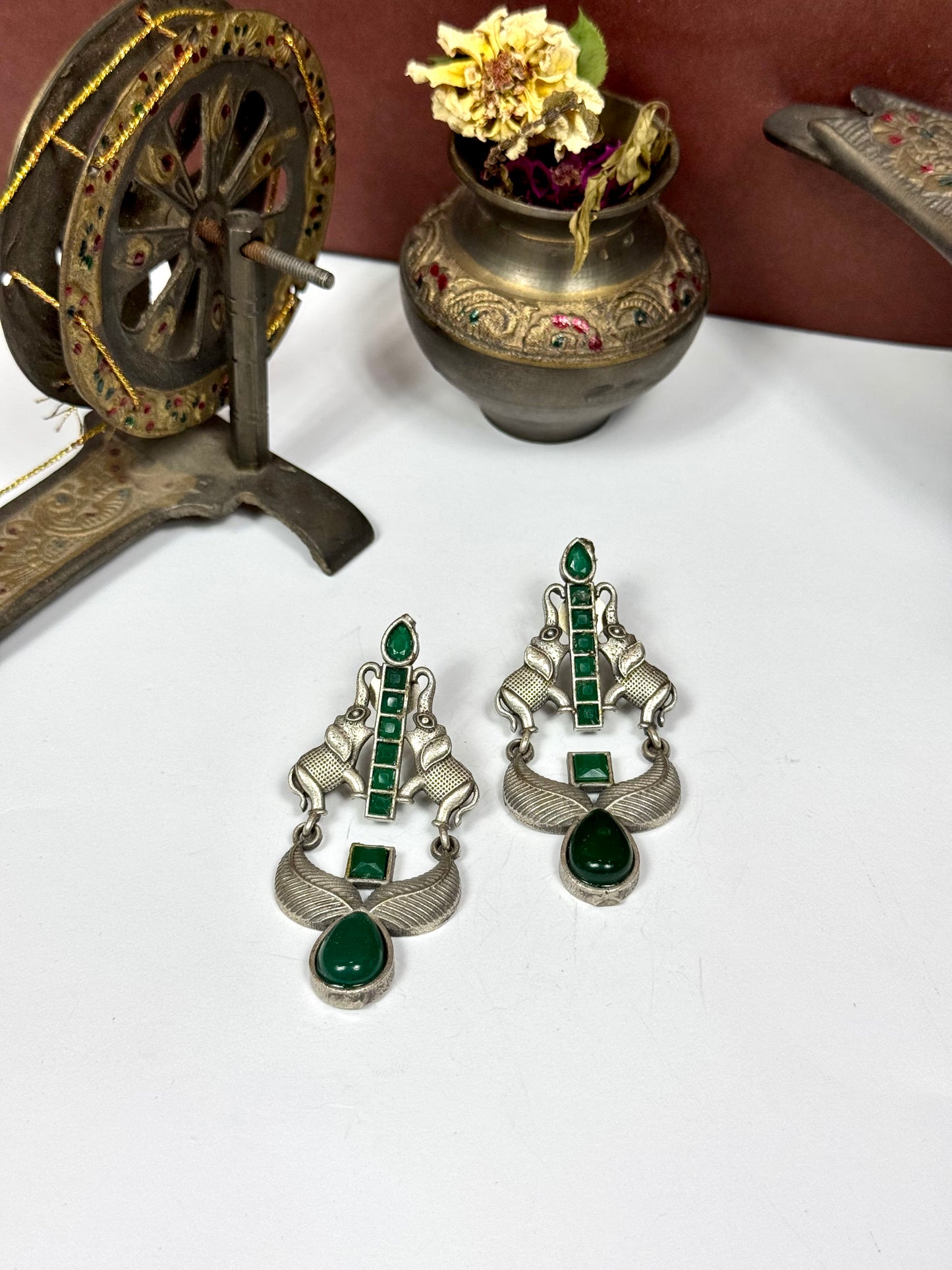 Premium oxidised Asha Tops