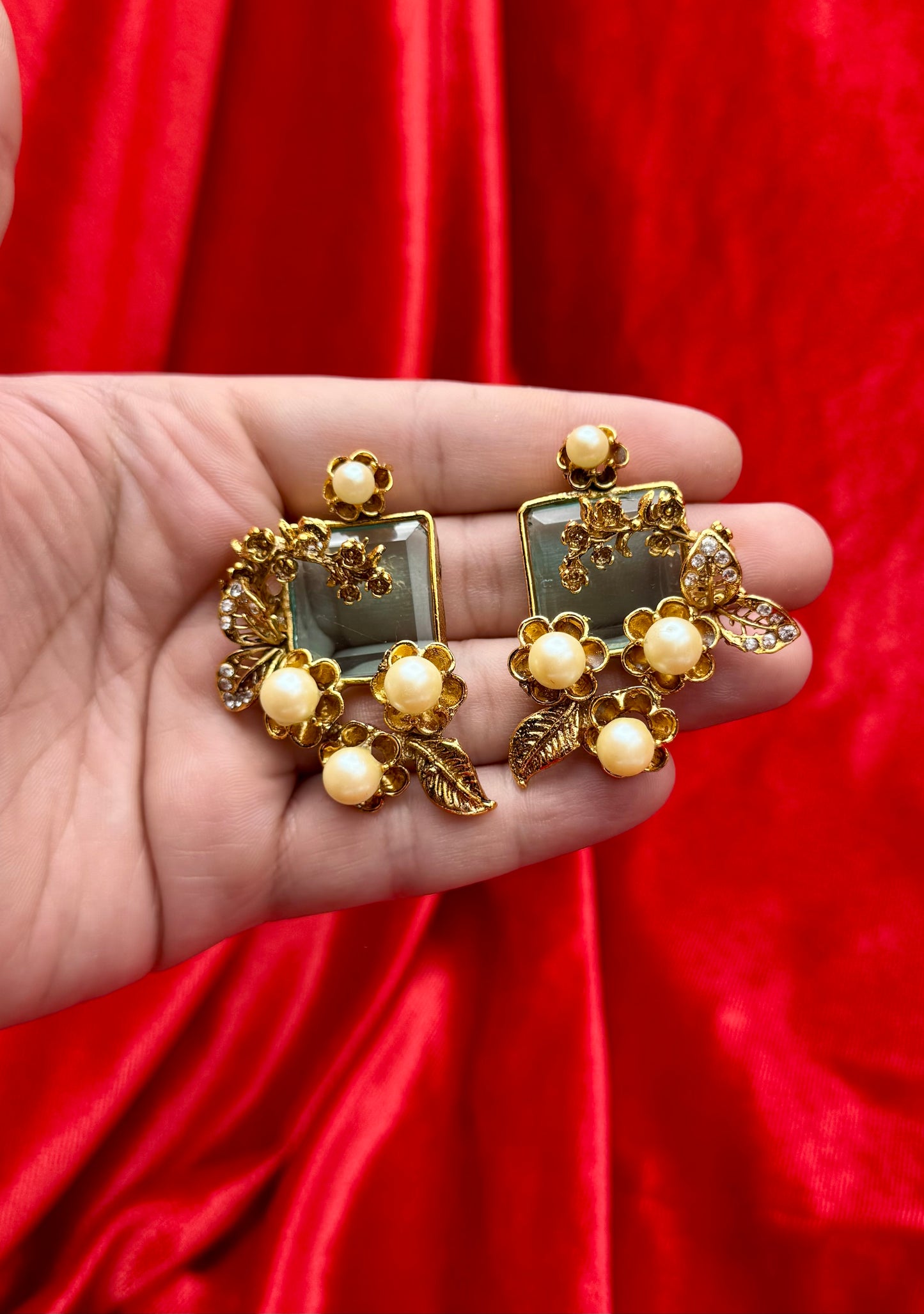 Egyptian Stone Earrings