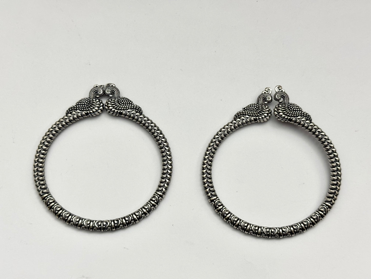 Oxidised Bird Bangle pair 1650