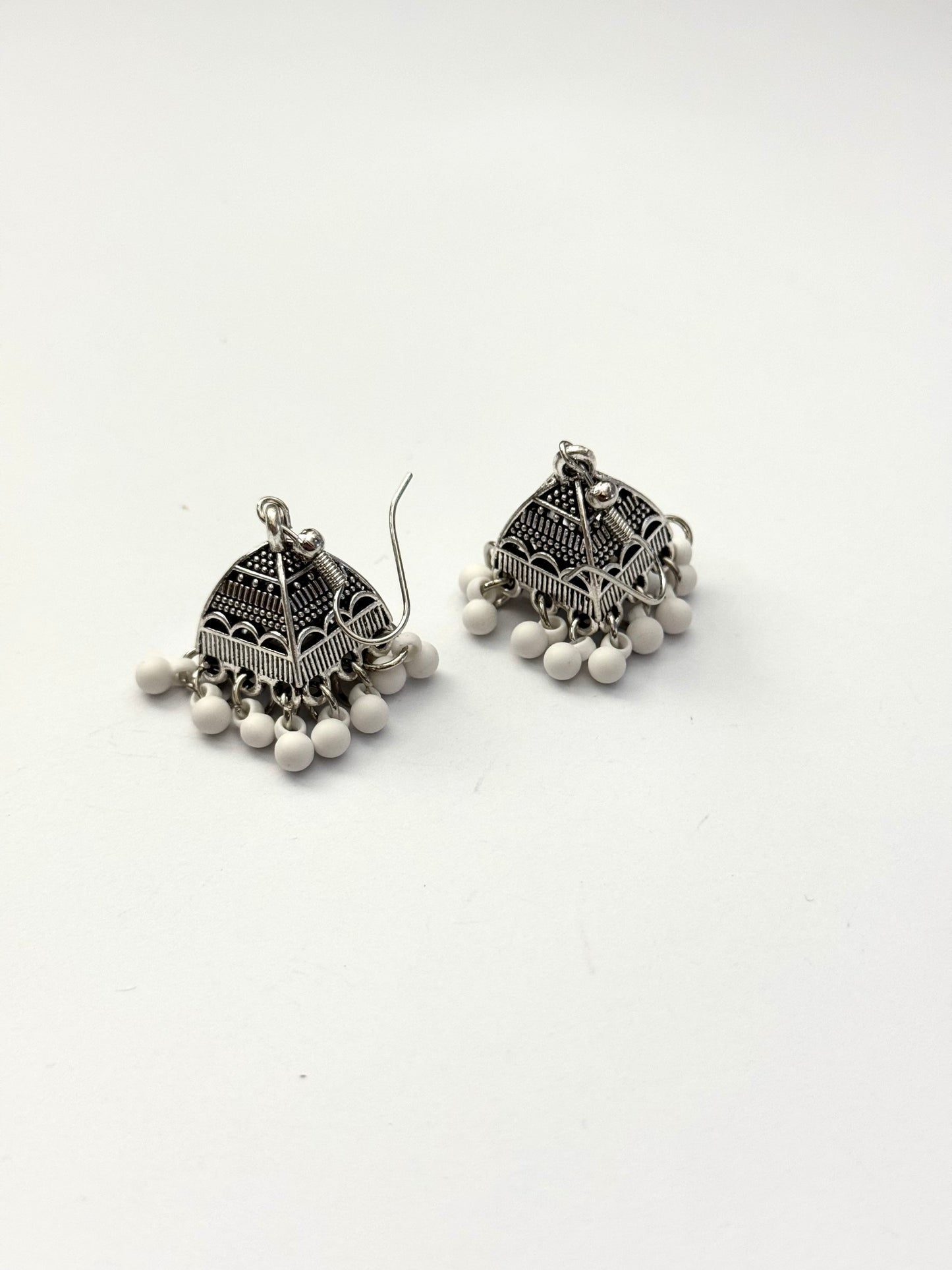 Oxidised jhumkies