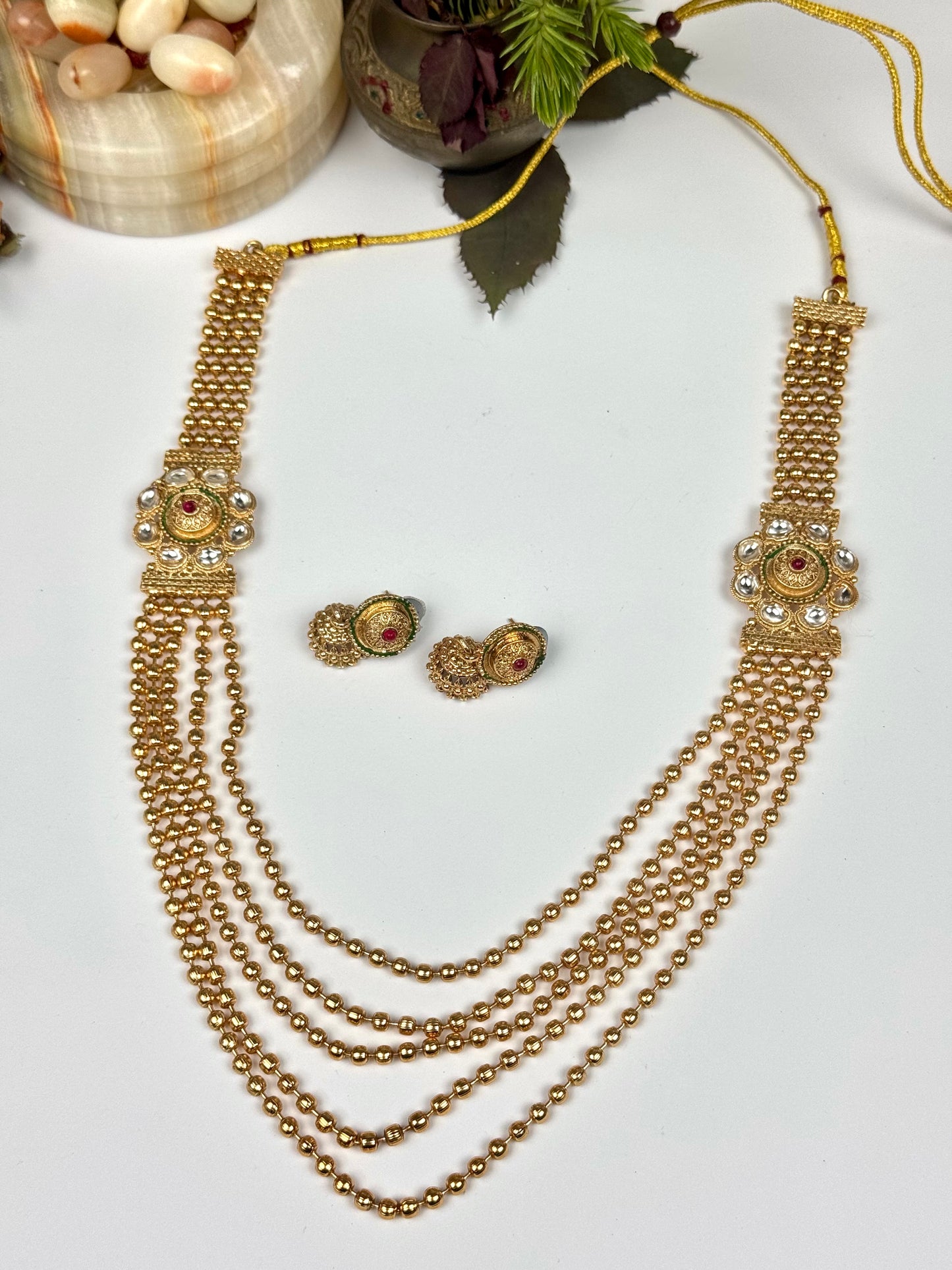 Rajwadi 5 layer Mala set