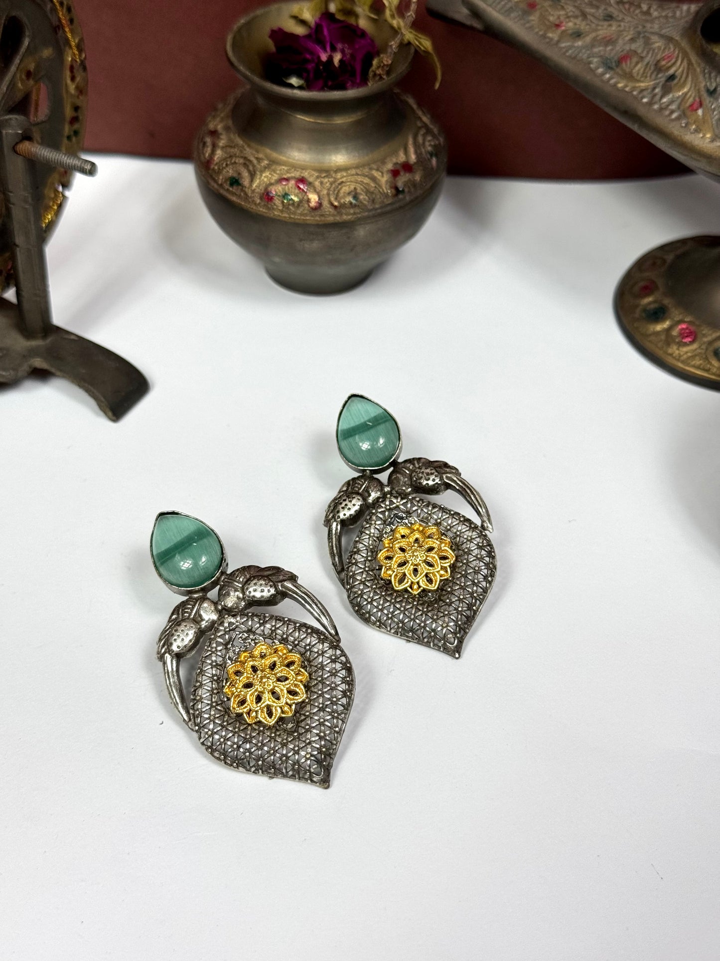 Premium Oxidised Sila Tops