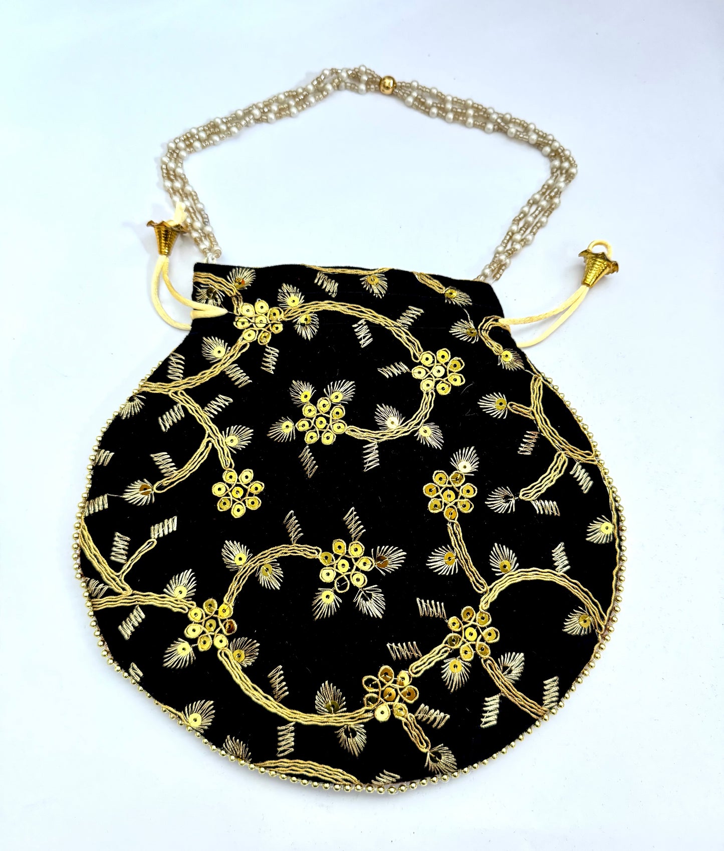 Velvet imported potli bag