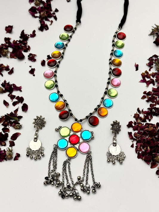 Oxidised Multi Mala Set