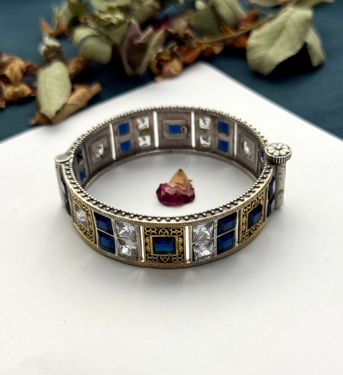 Premium brass made oxidised openable Bangles ( size standard 2.6)