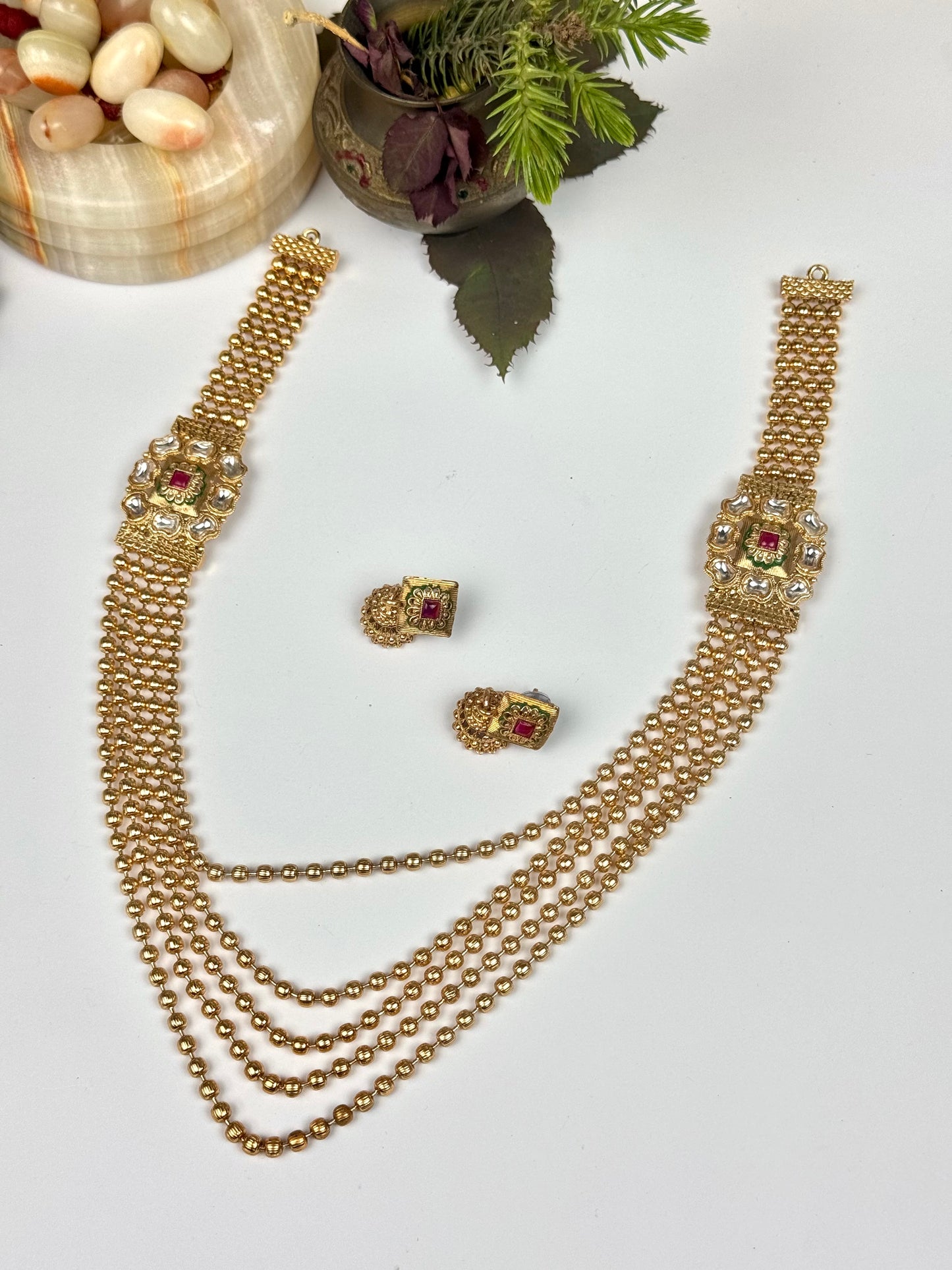 Rajwadi 5 layer Mala set