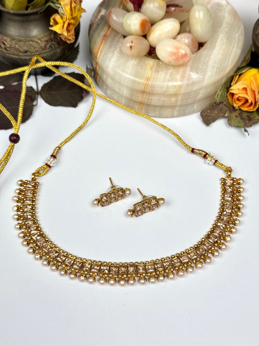Rajwadi Necklace set