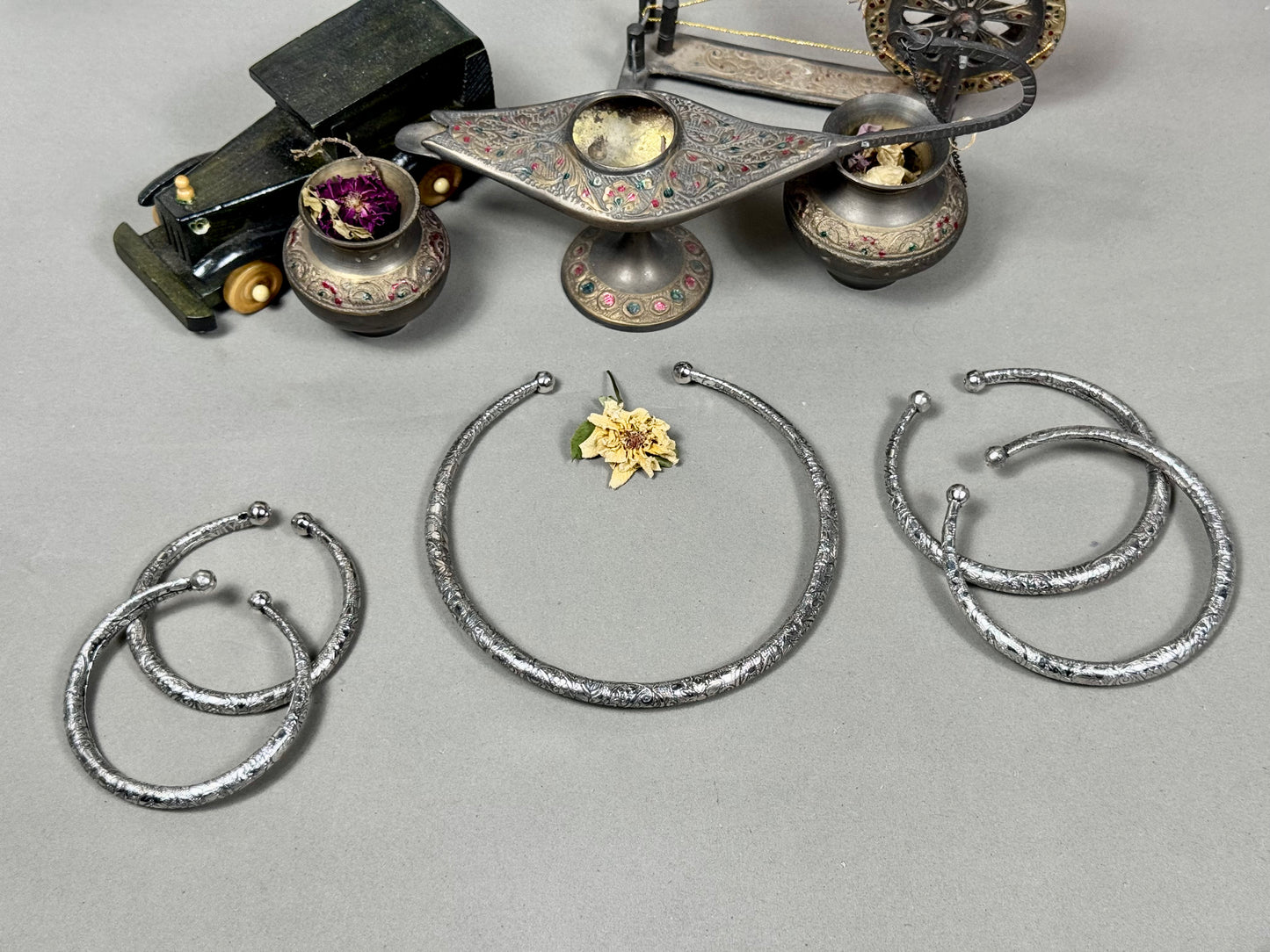 German Silver Hasli combo set