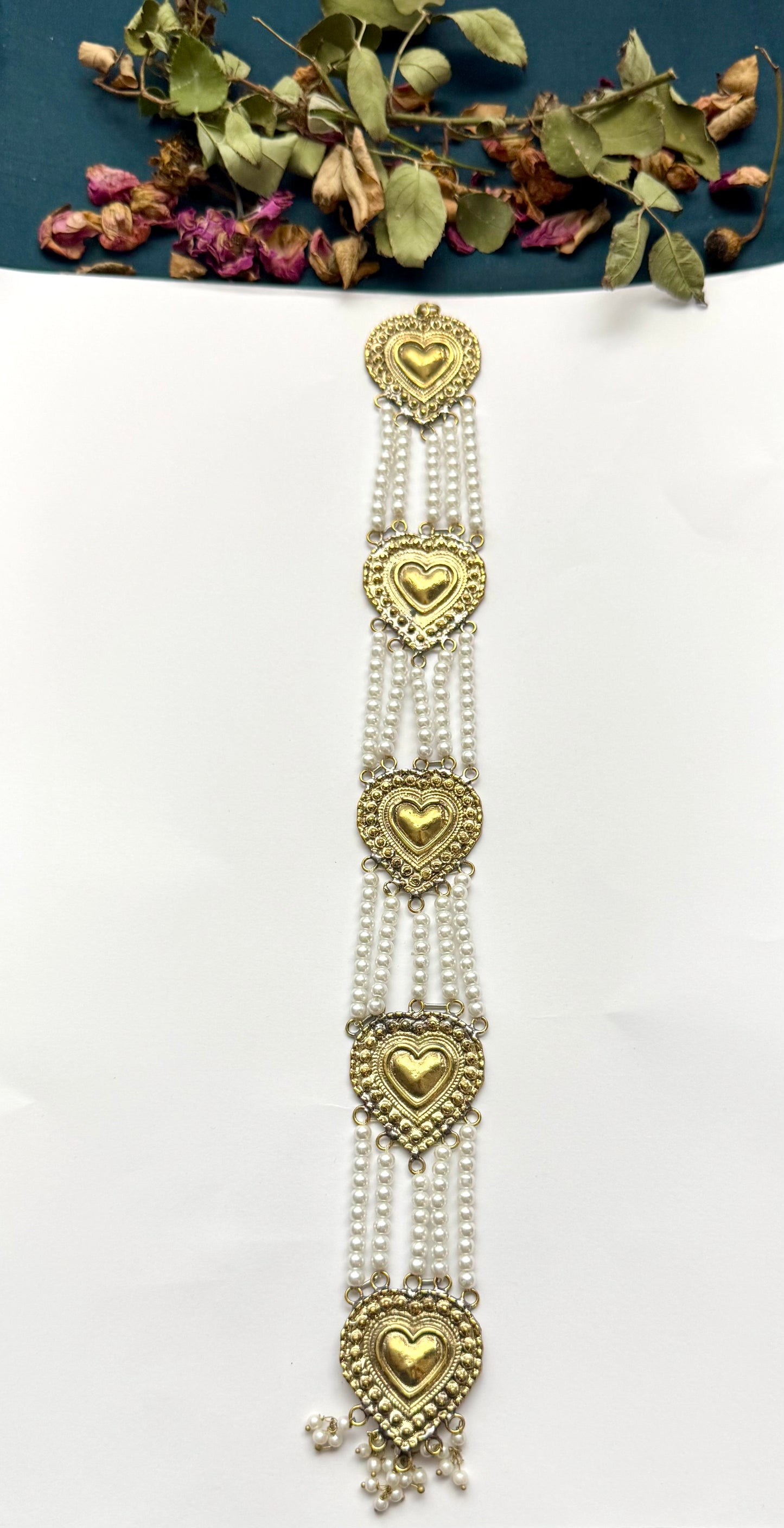 Boho Tribal Statement Pranda | Antique Finish Ethnic Pranda for Women