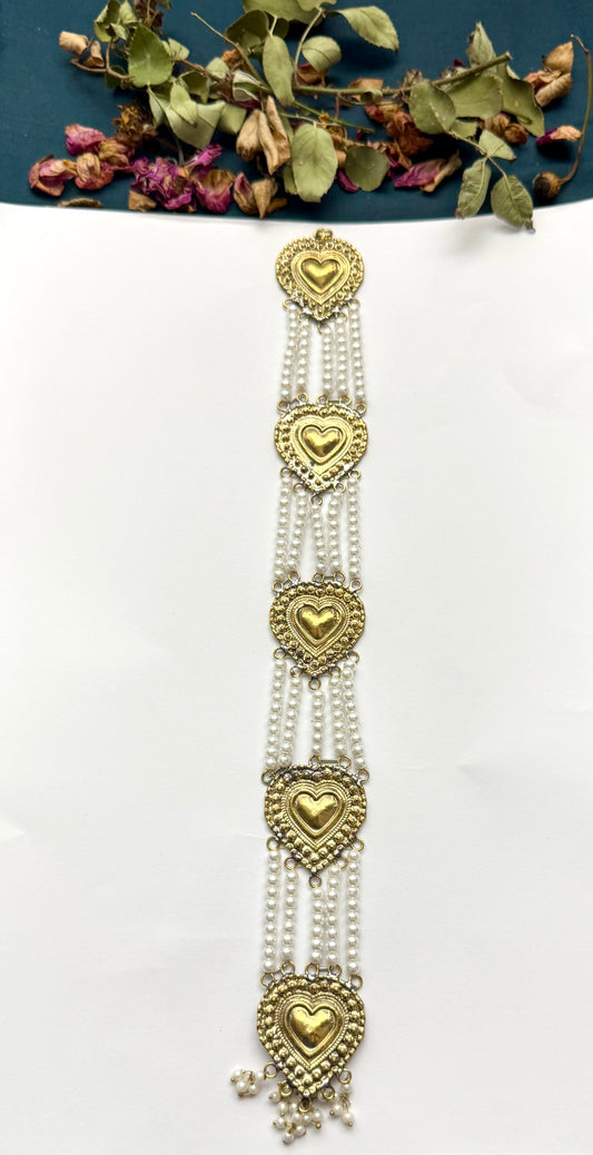 Boho Tribal Statement Pranda | Antique Finish Ethnic Pranda for Women
