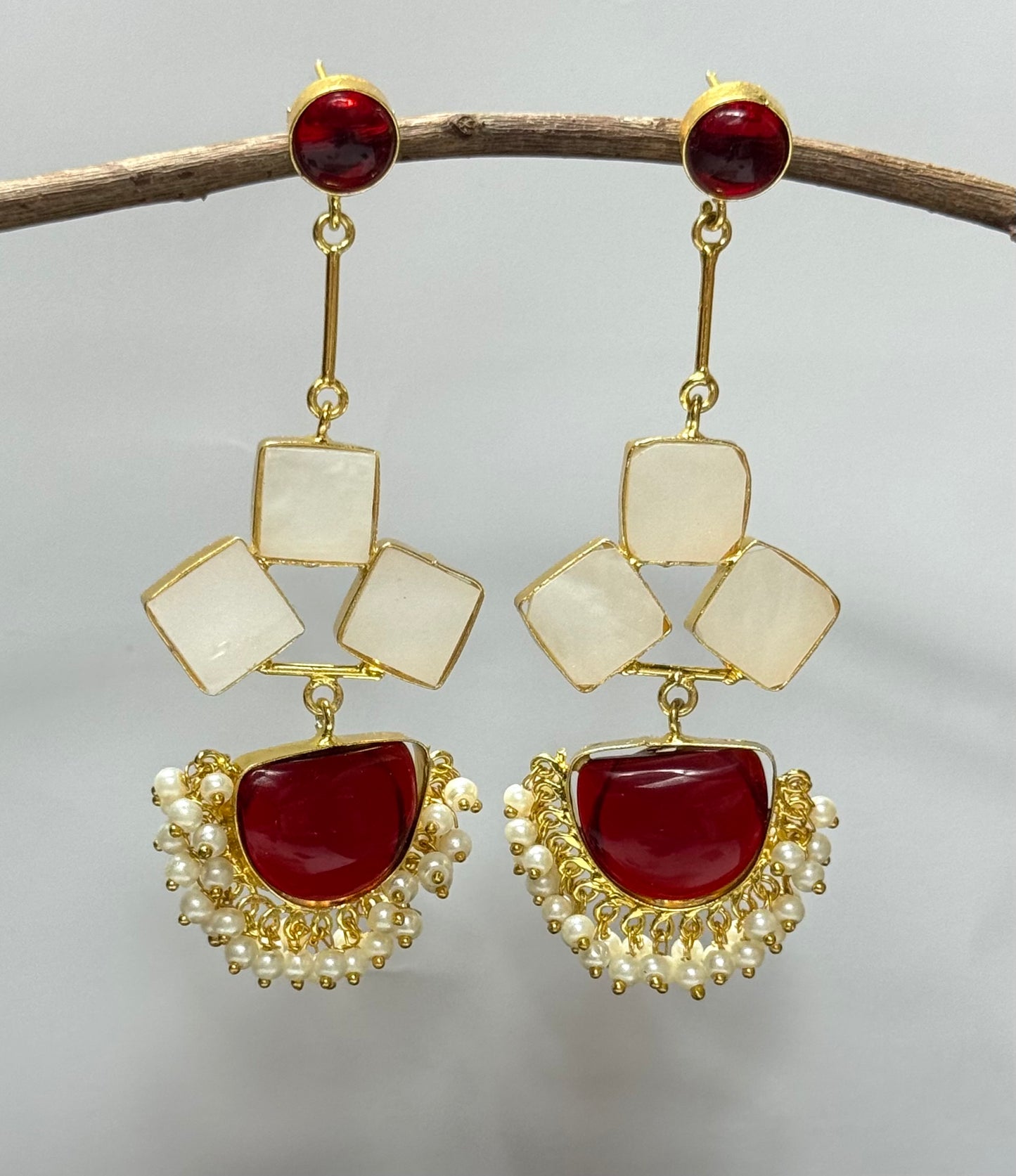 Premium Brass Falak Earrings