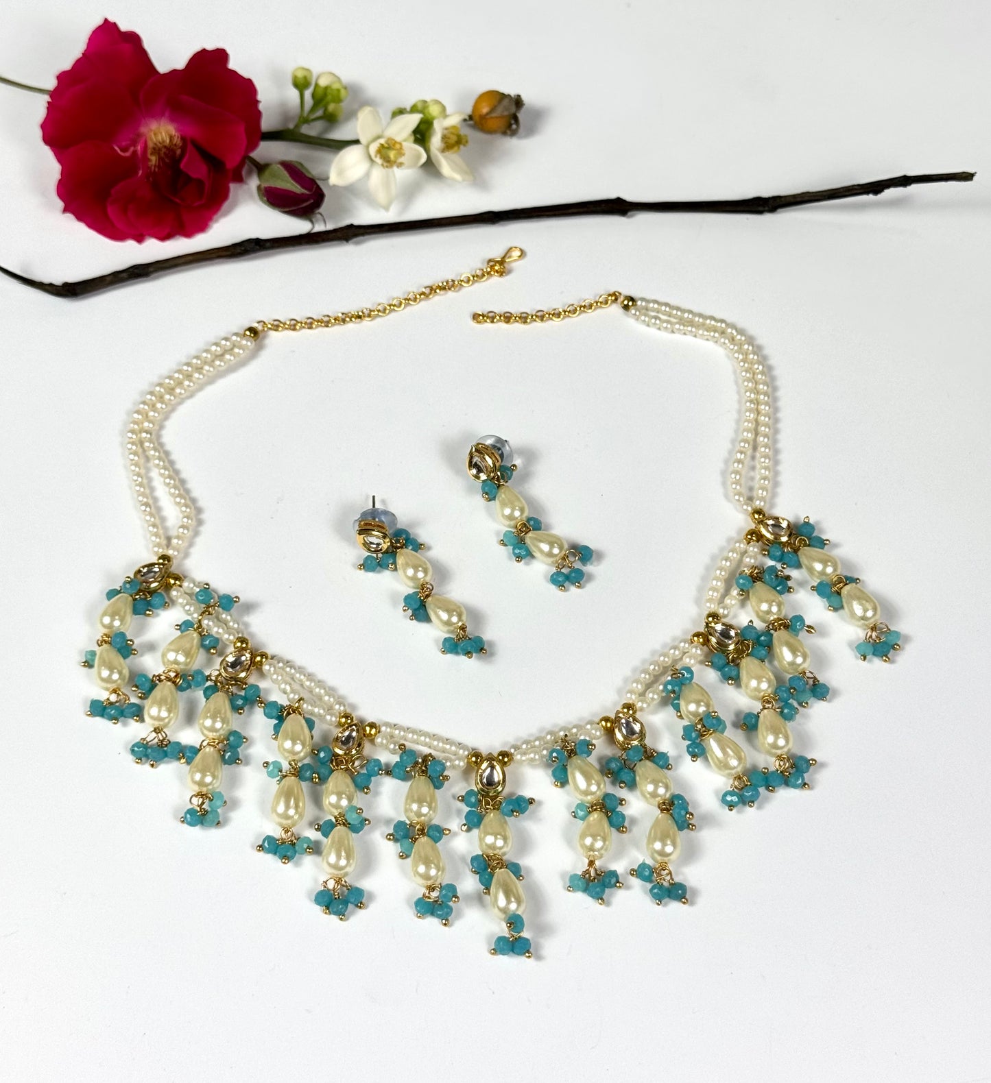 Imported kundn Necklace set