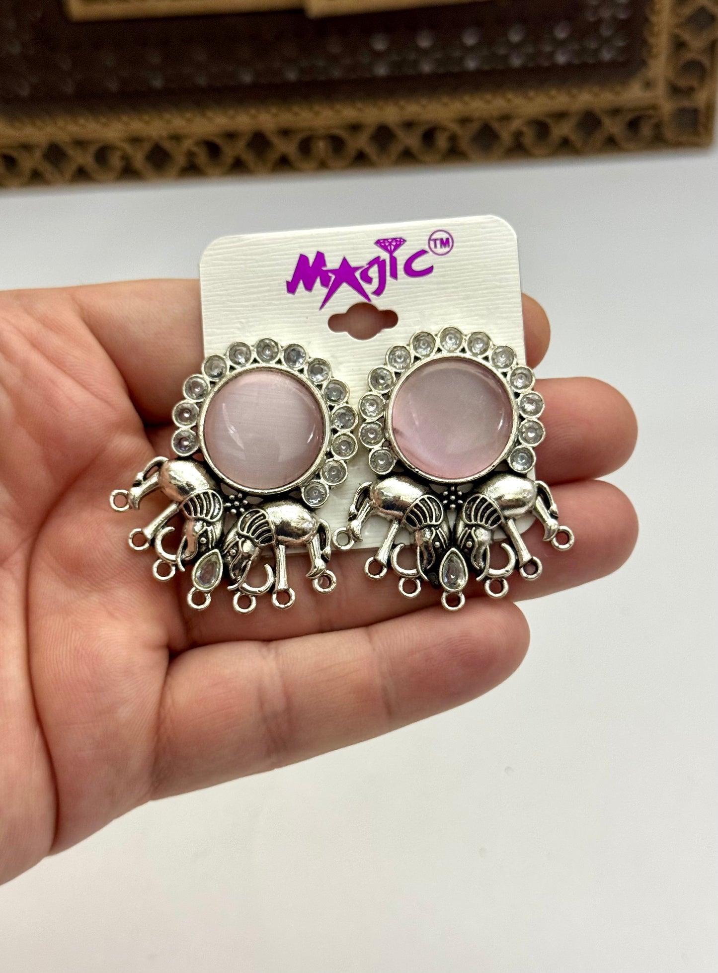 Chinese in budget Oxidised Earrings