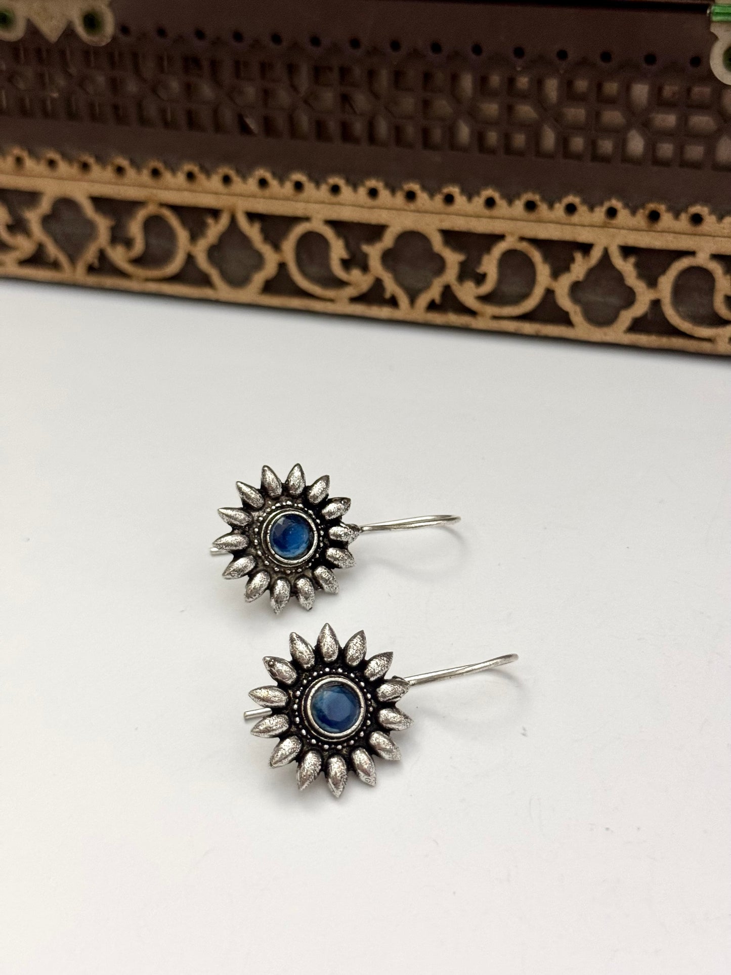Premium oxidised Brass made Earrings