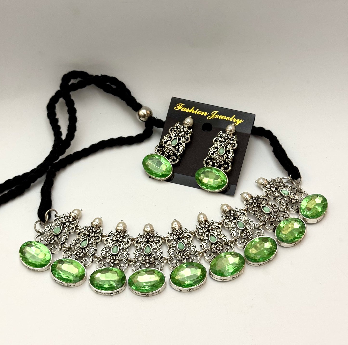 Oxidised Sultana Set