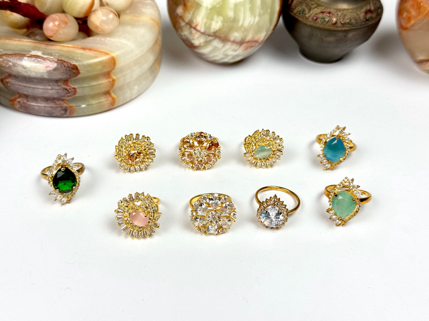 Premium Adjustable Zarcon Rings