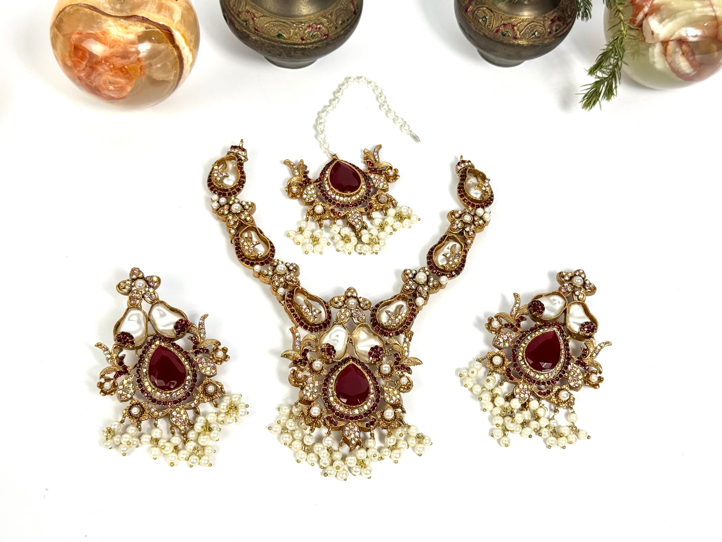 Turkish Jahan Ara Necklace Set