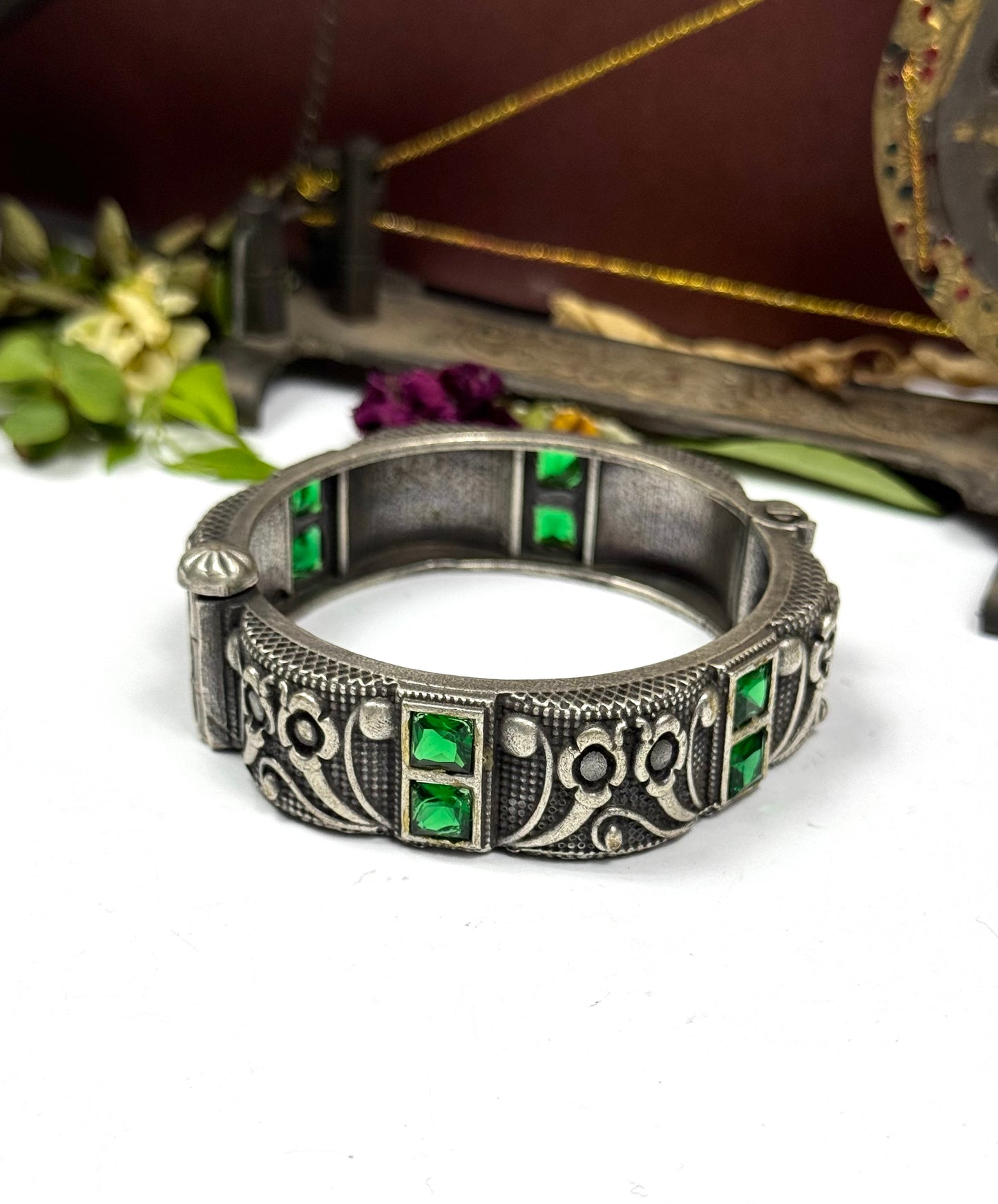 Brass made Roshni Oxidised Bangle