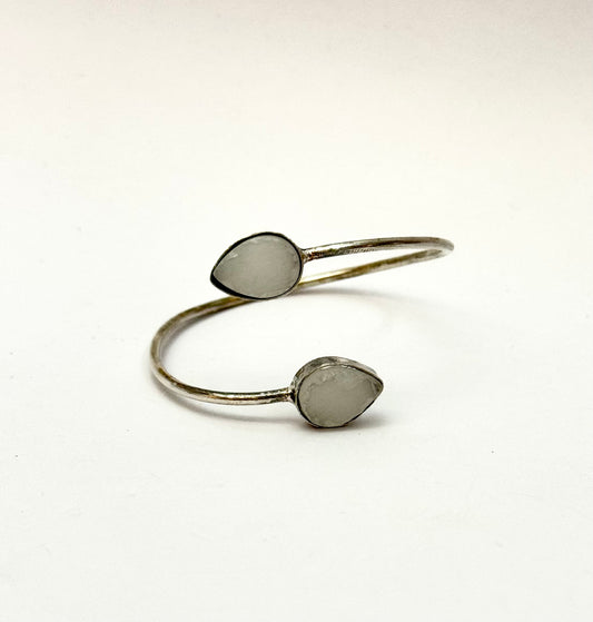 Oxidised openable Bangle
