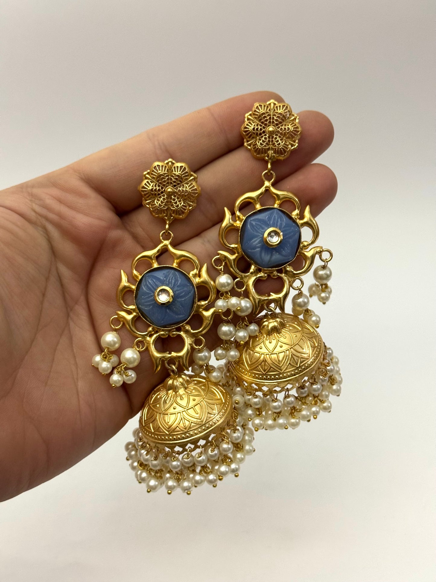 Premium Brass Musarrat Jhumka