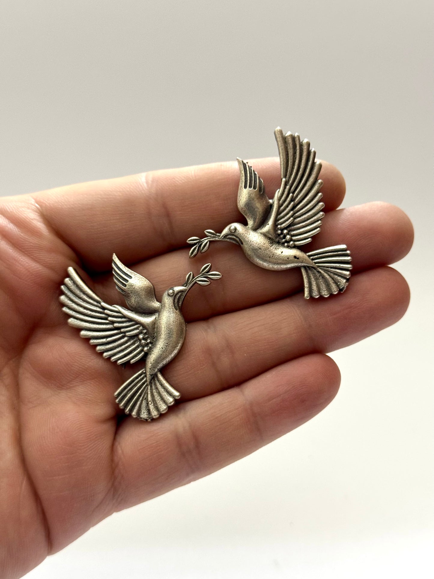 Premium brass made Bird Earrings