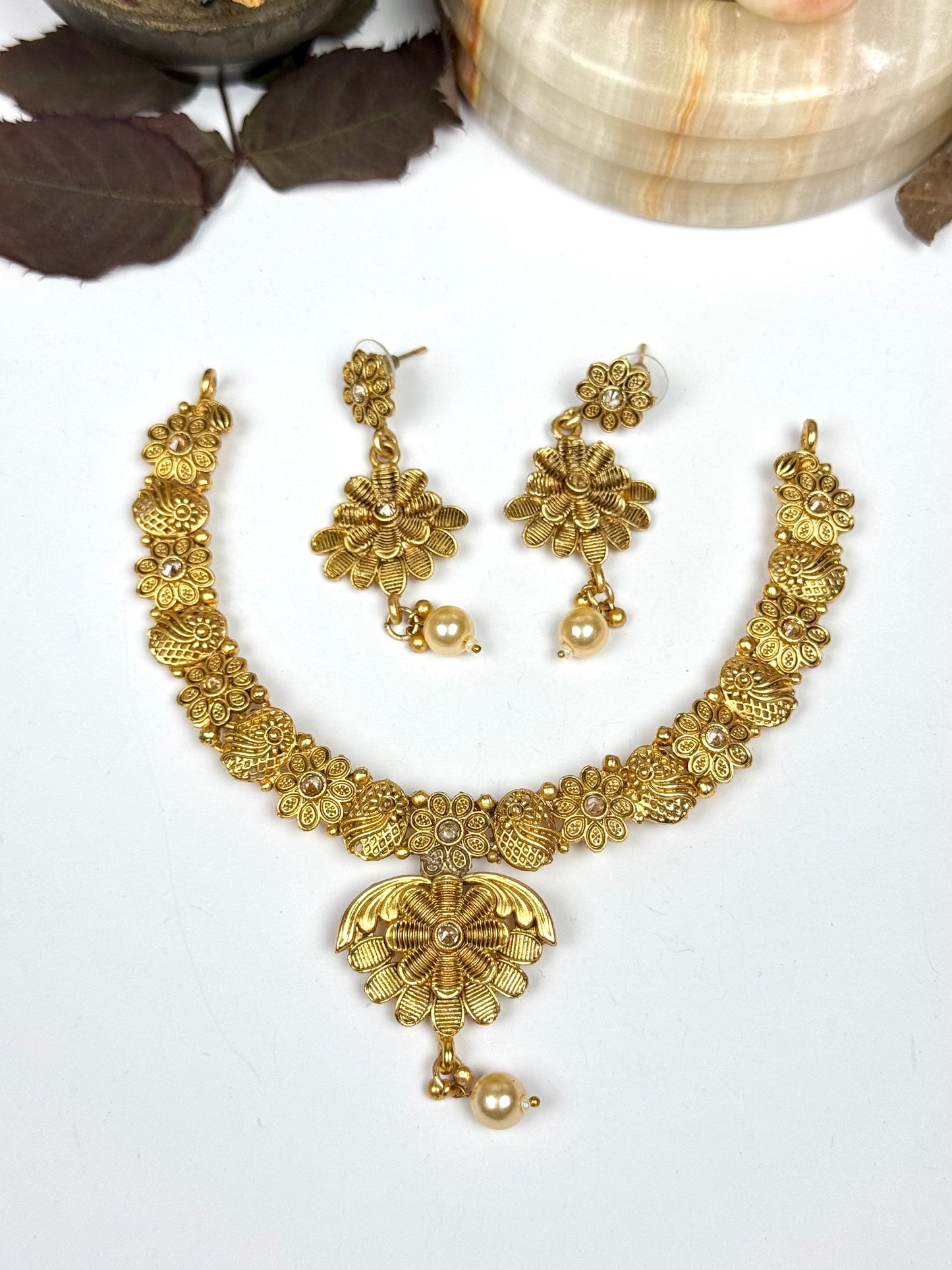 Rajwadi Kashish Necklace set