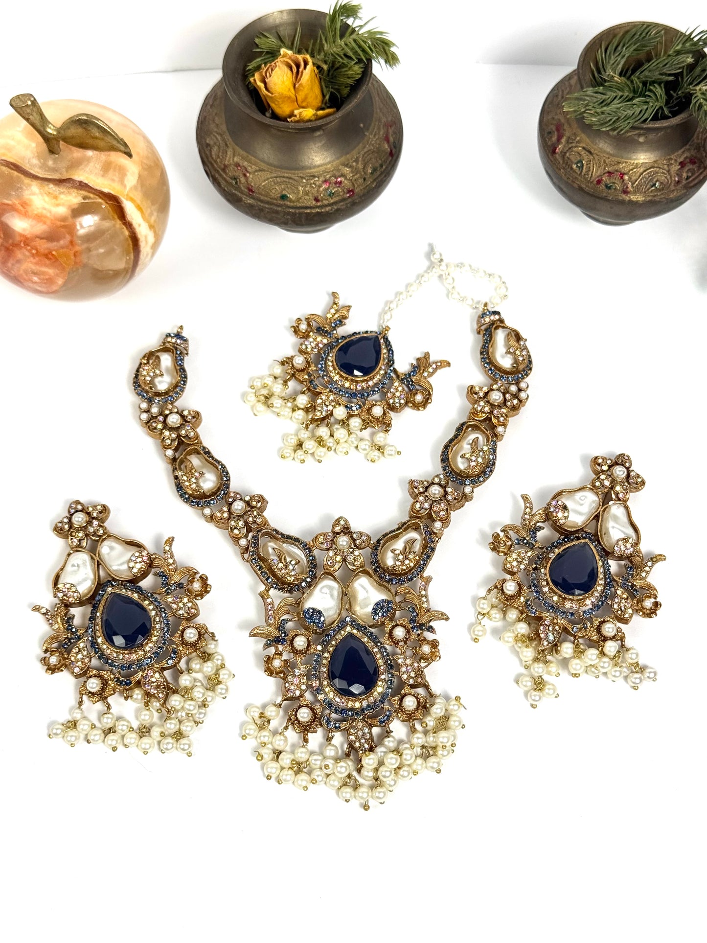 Turkish Jahan Ara Necklace Set