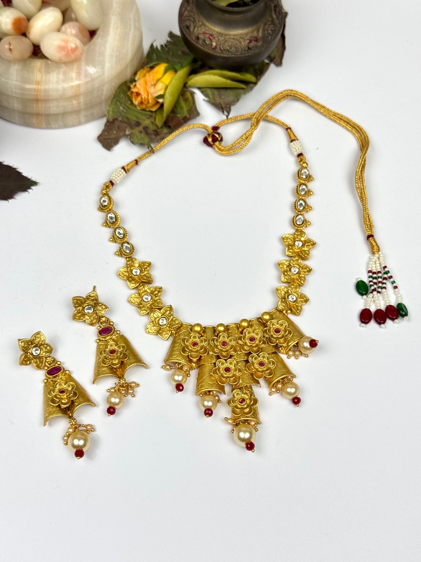 Rajwadi Designer Necklace set