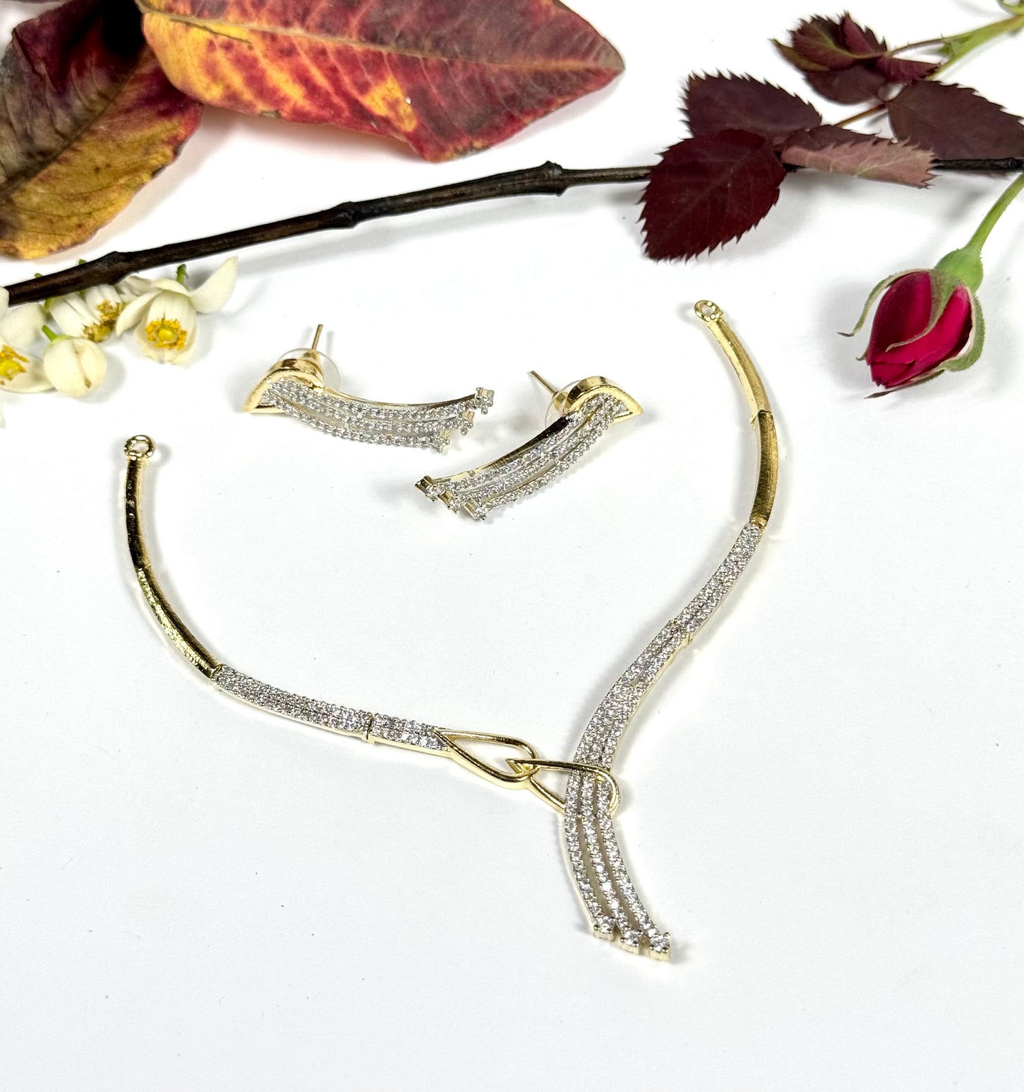 American Diamond Necklace set